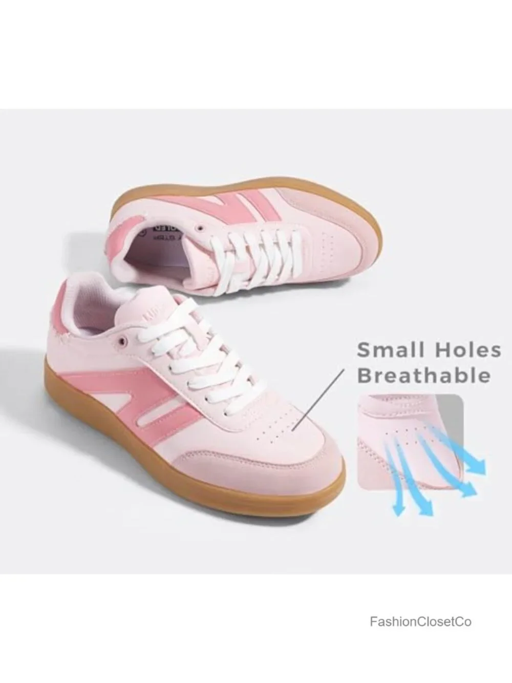 Retro Gum Sole Fashion Sneakers - Genuine Leather & Suede - Anti Slip